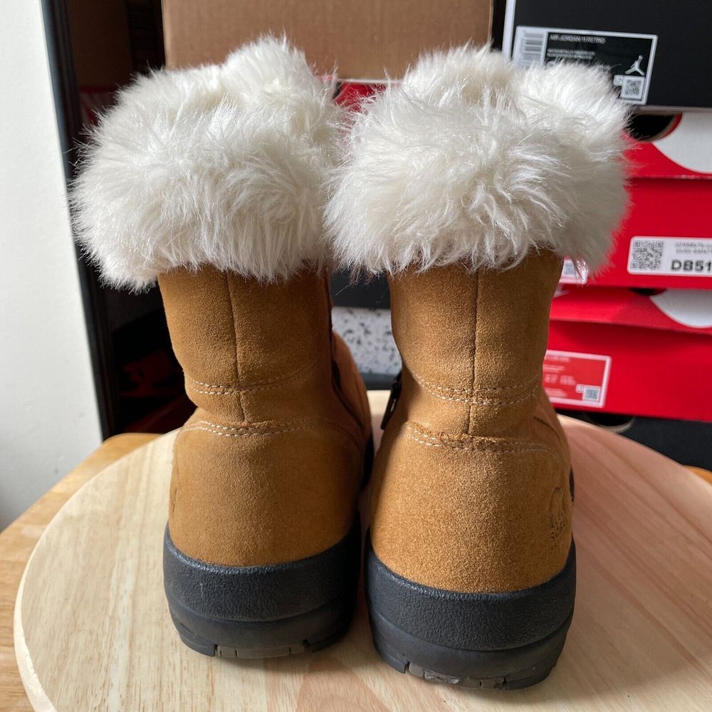 Sorel Northern Lite Womens Size 9.5 Boots Brown Tan Tall Thinsulate Winter Shoes - Picture 5 of 10